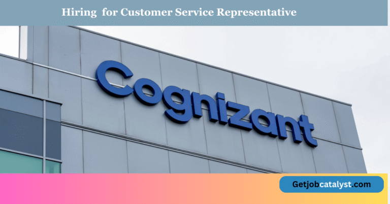 Cognizant Off Campus Hiring For Customer Service Representative
