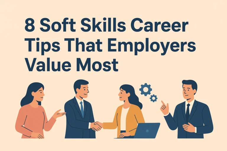 8 Soft Skills Career Tips That Employers Value Most