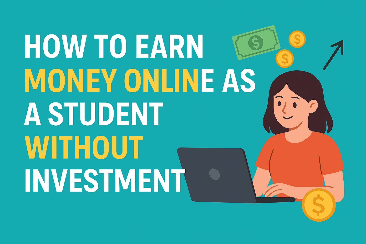 How to Earn Money Online as a Student Without Investment