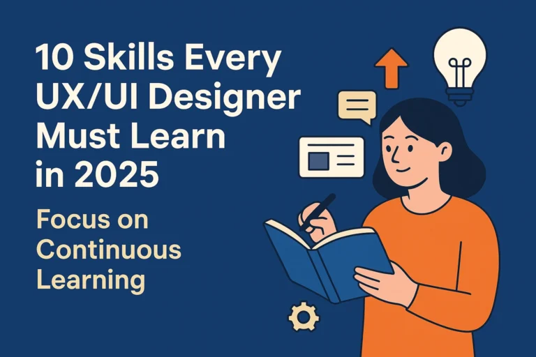 UX UI designer skills 2025