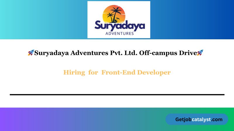 Front-End Developer (Fresher) – Work from Home