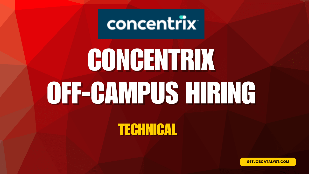 Concentrix Off-Campus Hiring For Technical