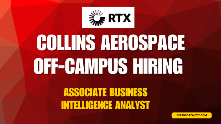 Collins Aerospace Off-Campus Hiring For Associate Business Intelligence Analyst