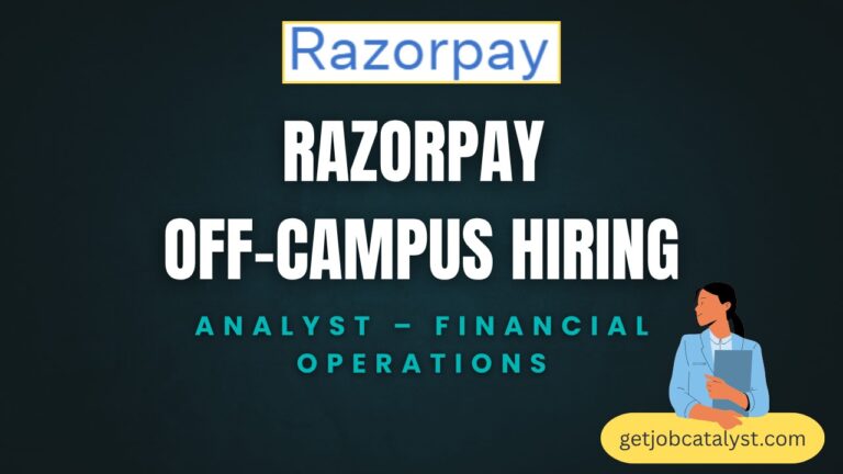 Razorpay Off-Campus Hiring For Analyst – Financial Operations
