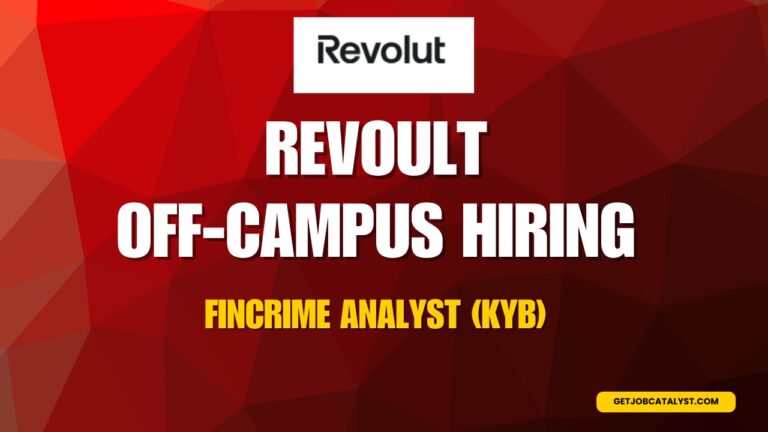 Revoult Started Hiring For FinCrime Analyst (KYB)