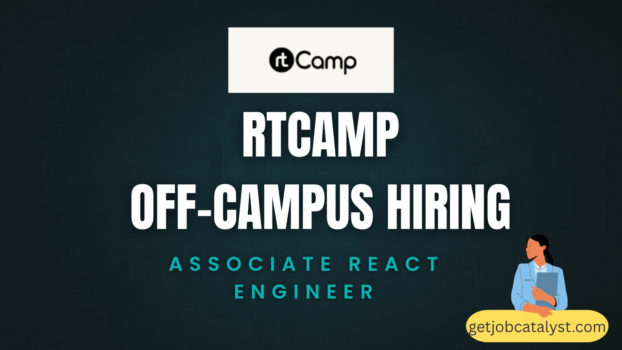 rtCamp Off-Campus Hiring For Associate React Engineer