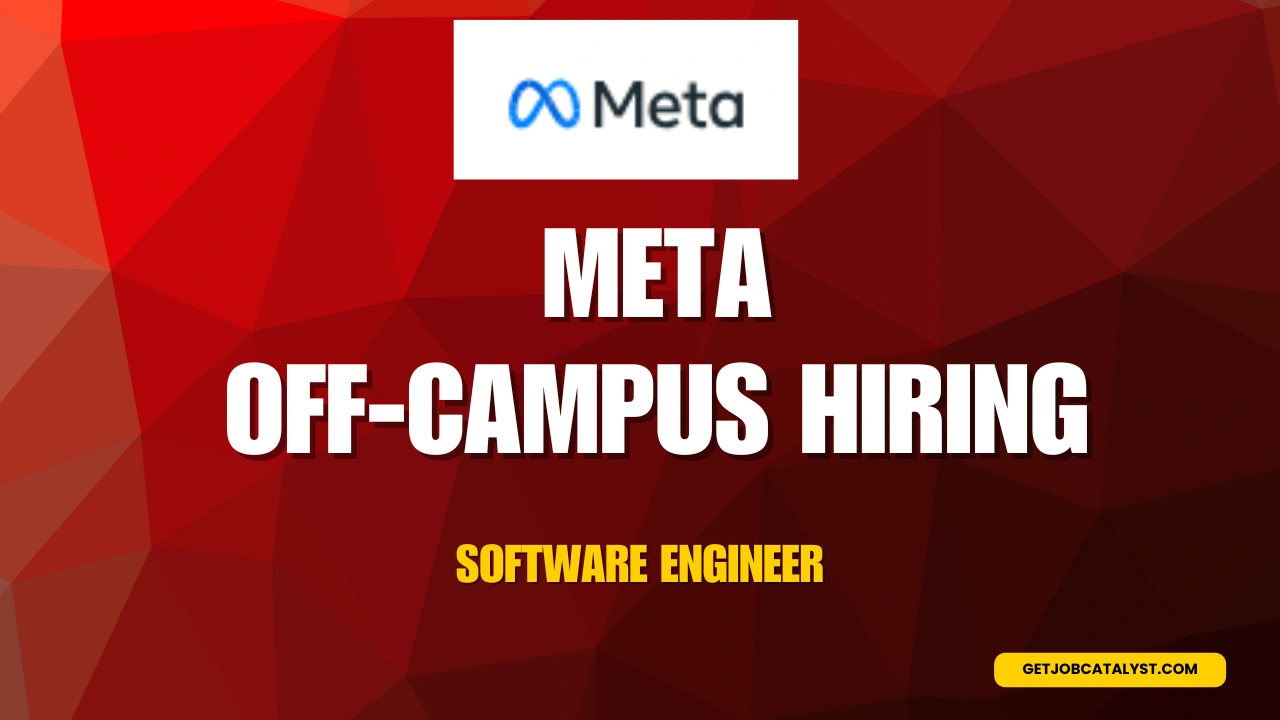 Meta Off-Campus Hiring For Software Engineer