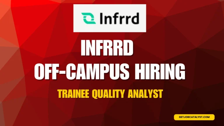 Infrrd Off-Campus Hiring For Trainee Quality Analyst