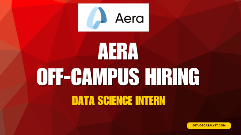 Aera Off-Campus Hiring For Data Science Intern